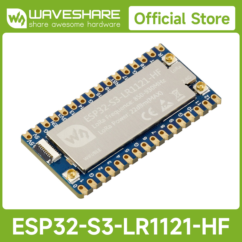 Doit Esp32 - Waveshare ESP32-S3 LoRa Geliştirme Kartı, LR1121