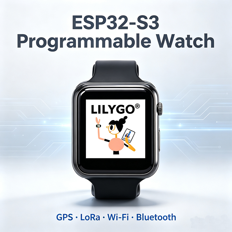 Ttgo T Watch - LILYGO T-WATCH-S3 Plus ESP32-S3 Programlanabilir Akıllı