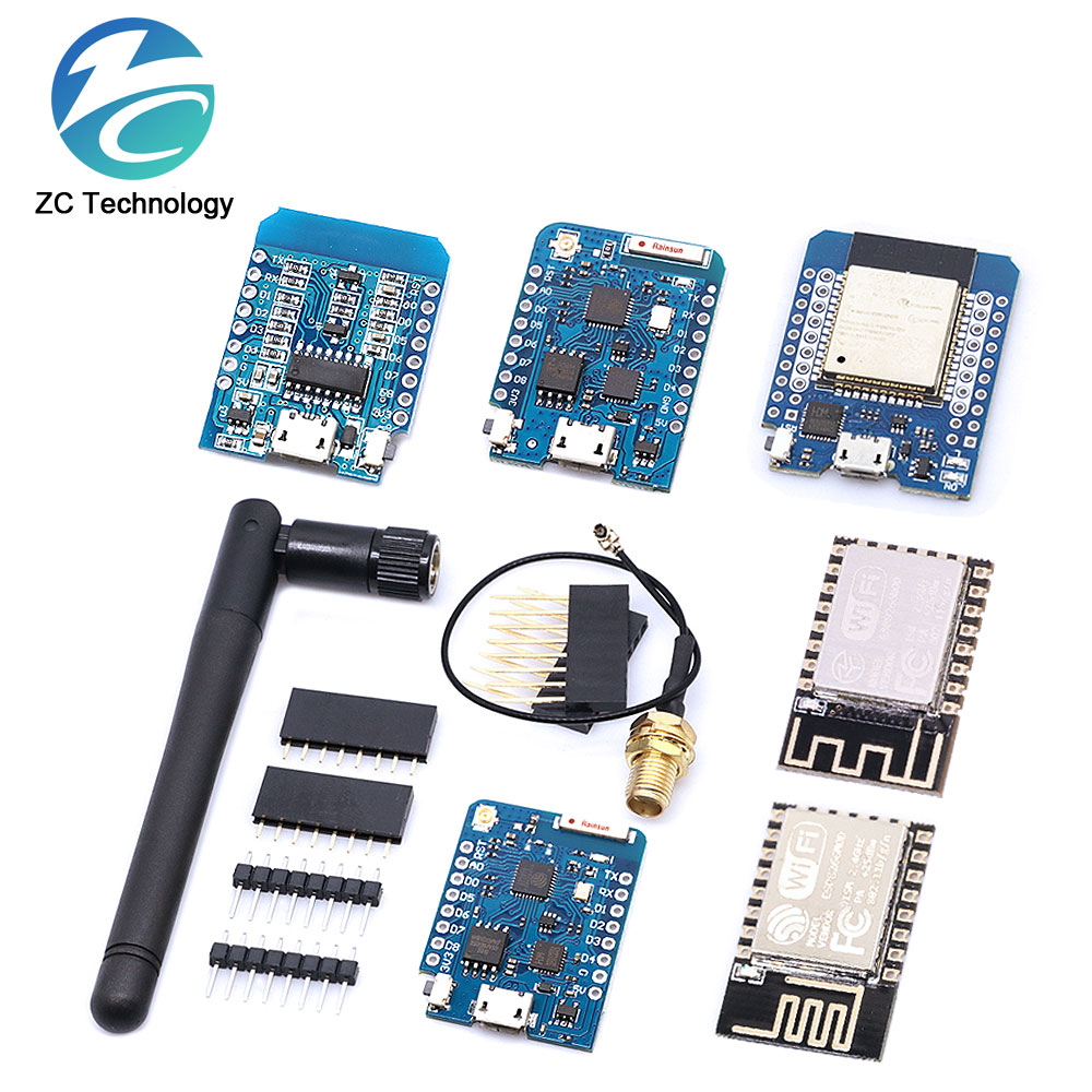 ESP8266 ESP-12 ESP-12F ESP32 C - D1 Mini Pro incelemesi ve fiyatı
