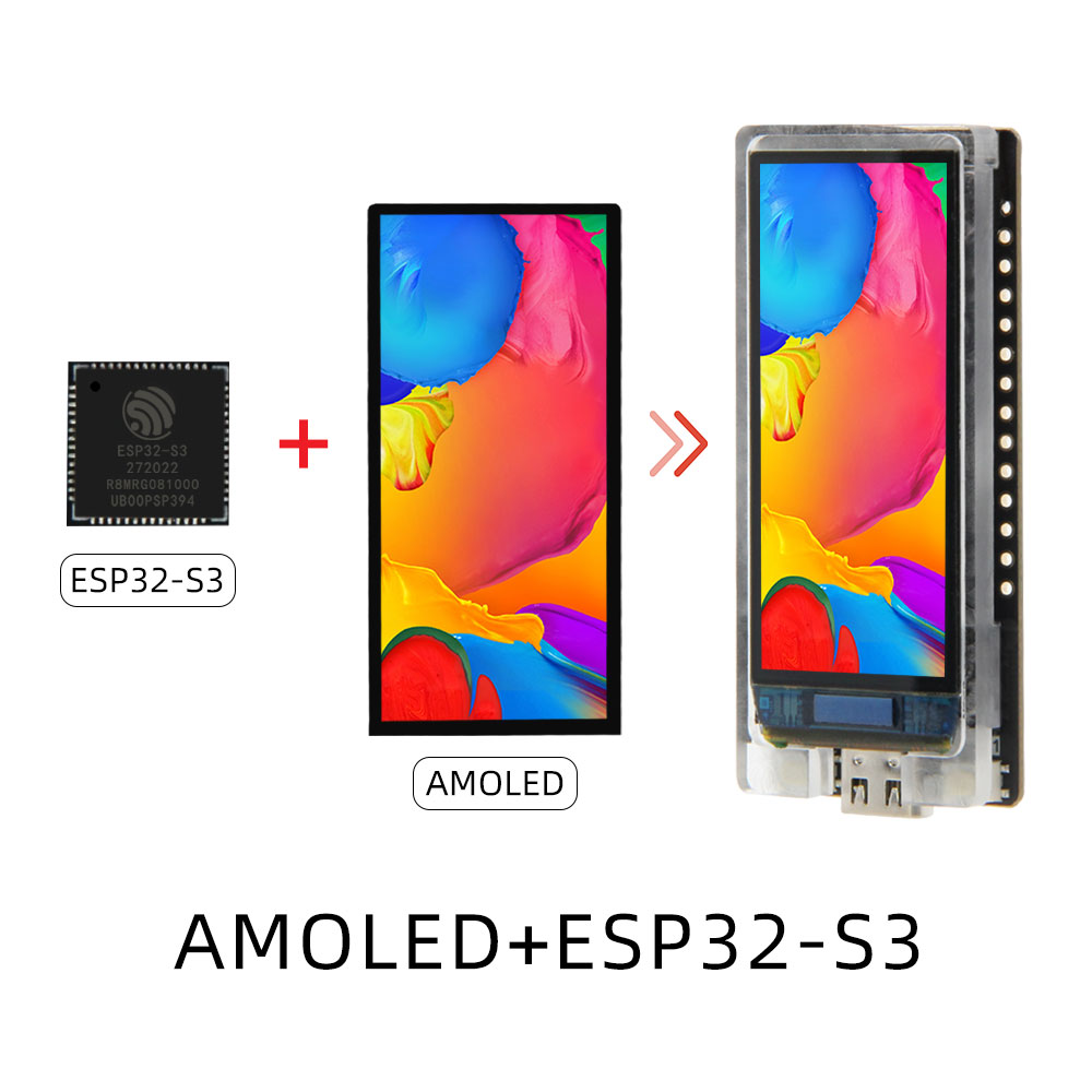 LILYGO® T-Display-S3 AMOLED ES - Ttgo T Watch incelemesi ve fiyatı